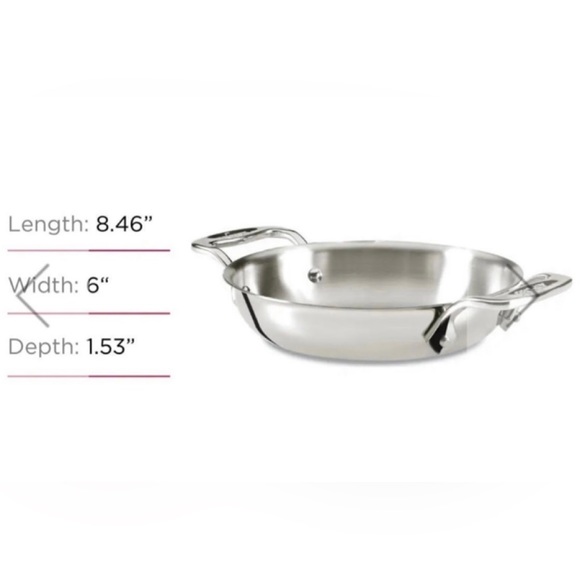 Brand New Never Used. MINI All-Clad Stainless Steel. Set of 4 #1025115 - Picture 6 of 12